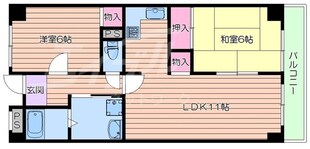 ボヌール緑地壱番館の物件間取画像